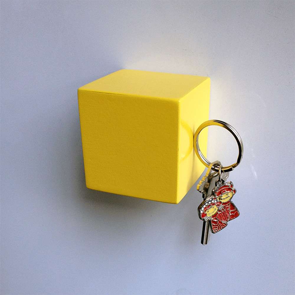 Kube Key Holder, Yellow, Tat Chao