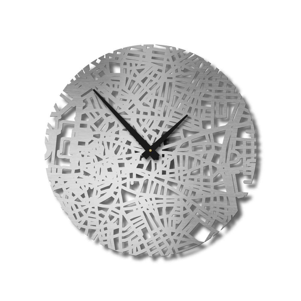 Handcrafted City Map Clocks | Madrid Clock | Urban Story