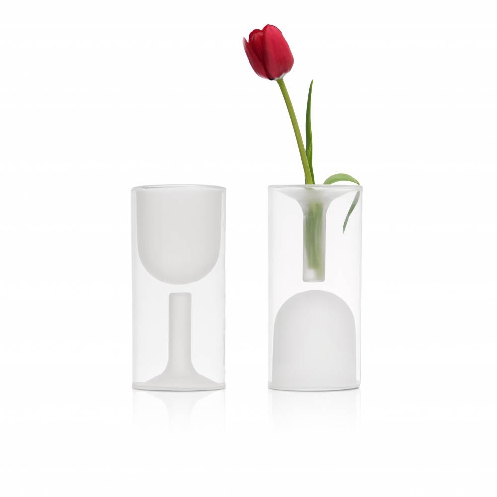 Tulip Wine | Set of Two | Wine Cup and Flower vase| Highwave
