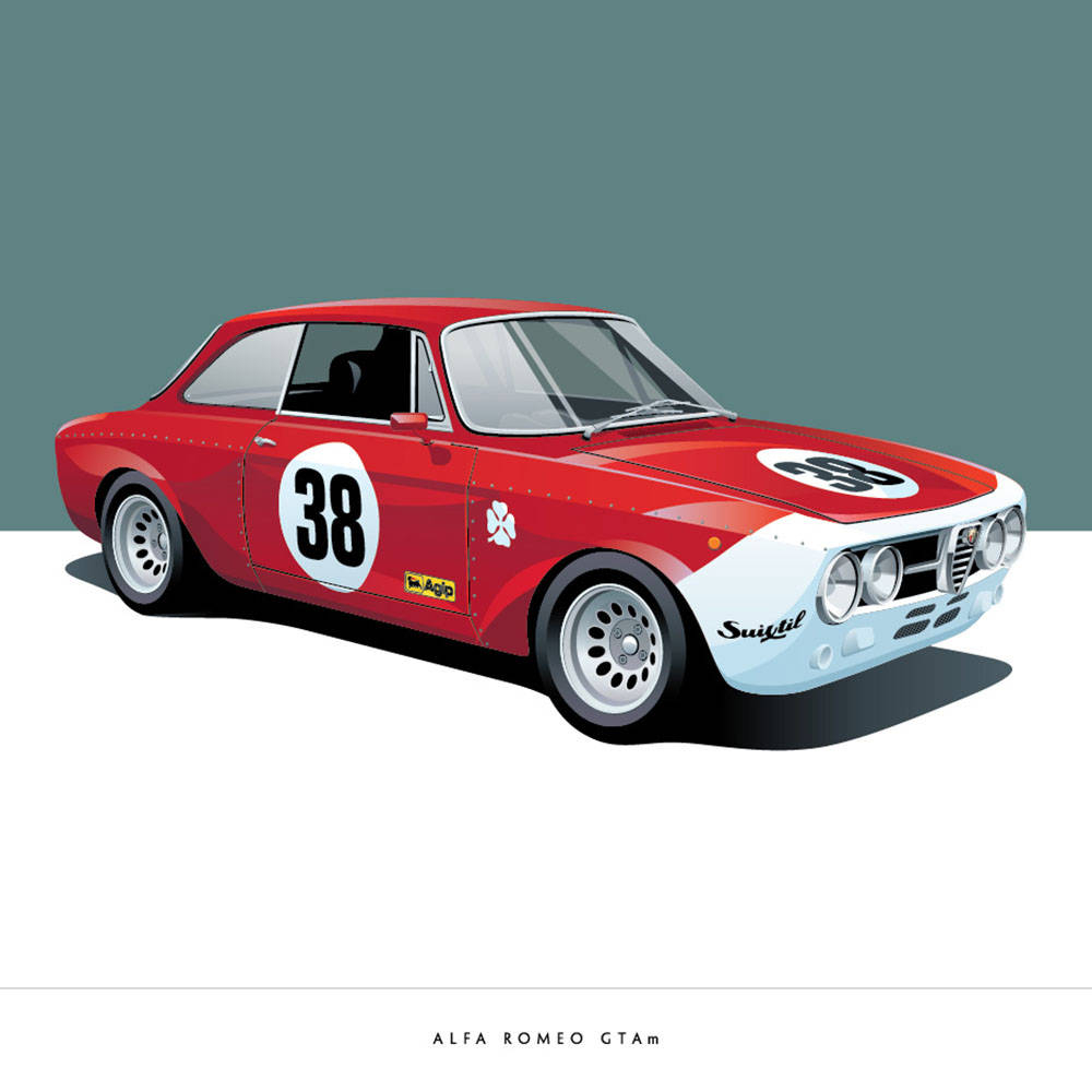 Alfa Romeo GTAm - Arthur Schening