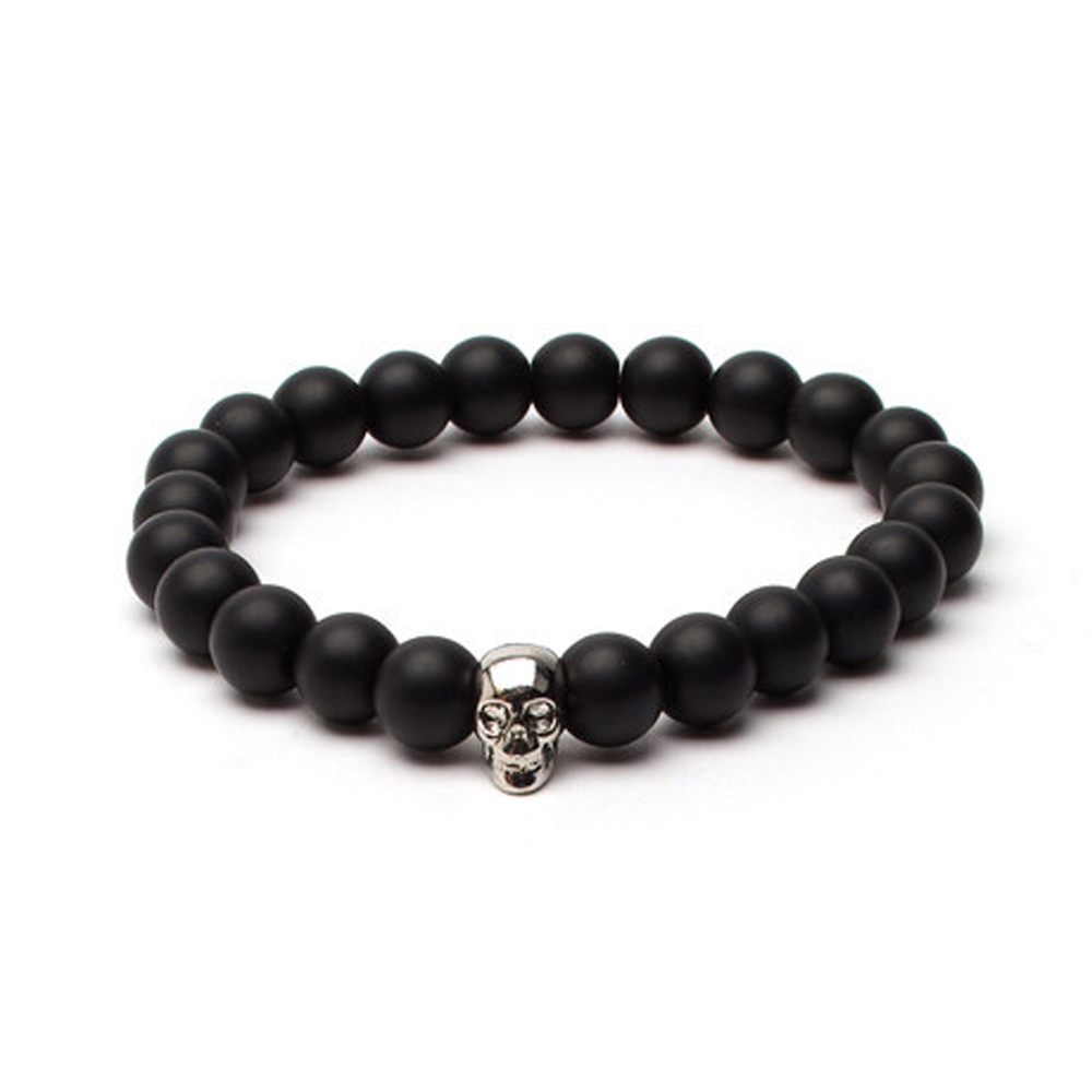 Black Matte Onyx Soul Bracelet - Buttigo
