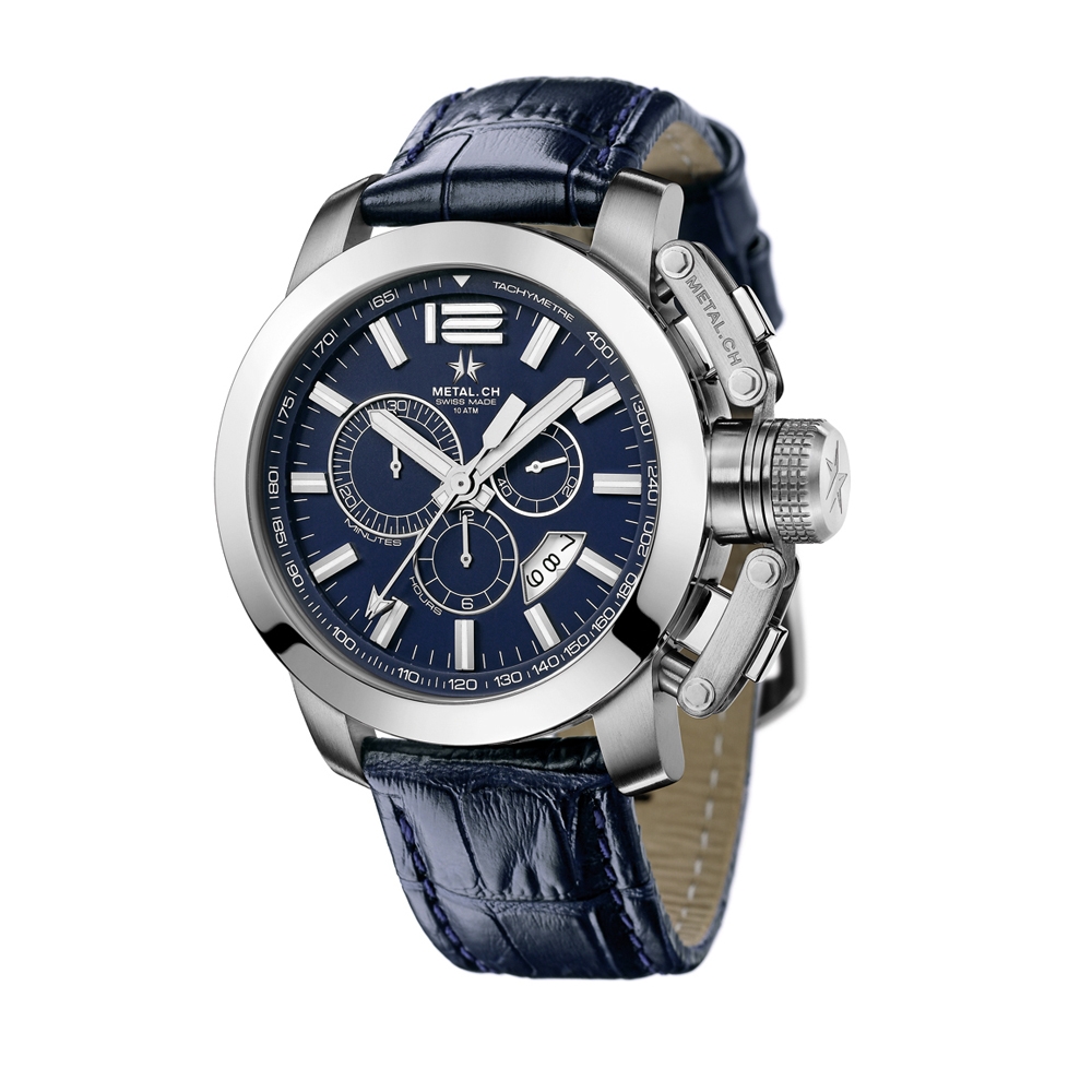 Metal CH Watch | Chrono 2153
