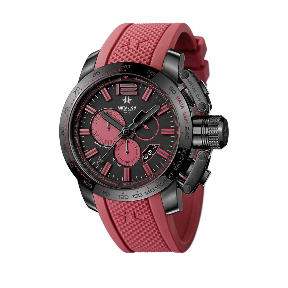Metal CH Watch | Chronosport 4470