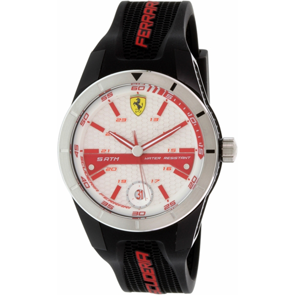 Ferrari Men's Red Rev Watch