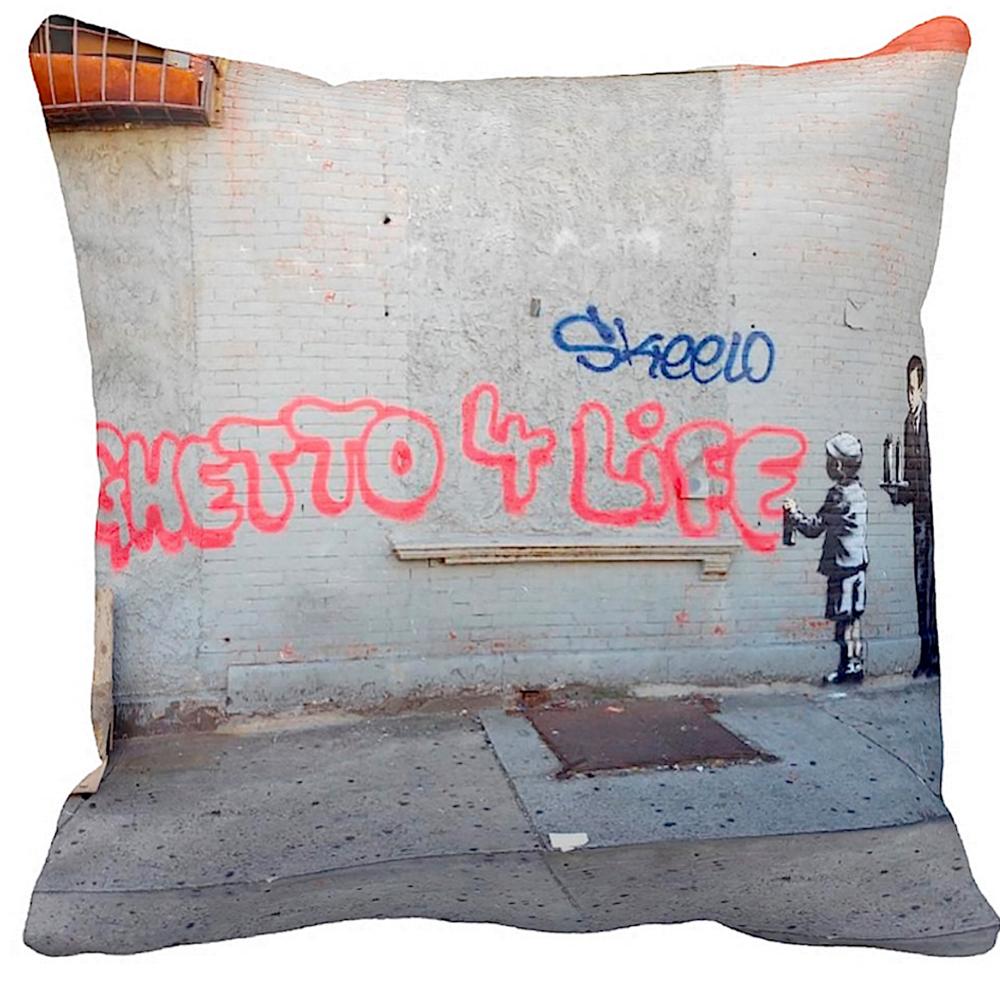 Ghetto 4 Life | Banksy Art | iLeesh