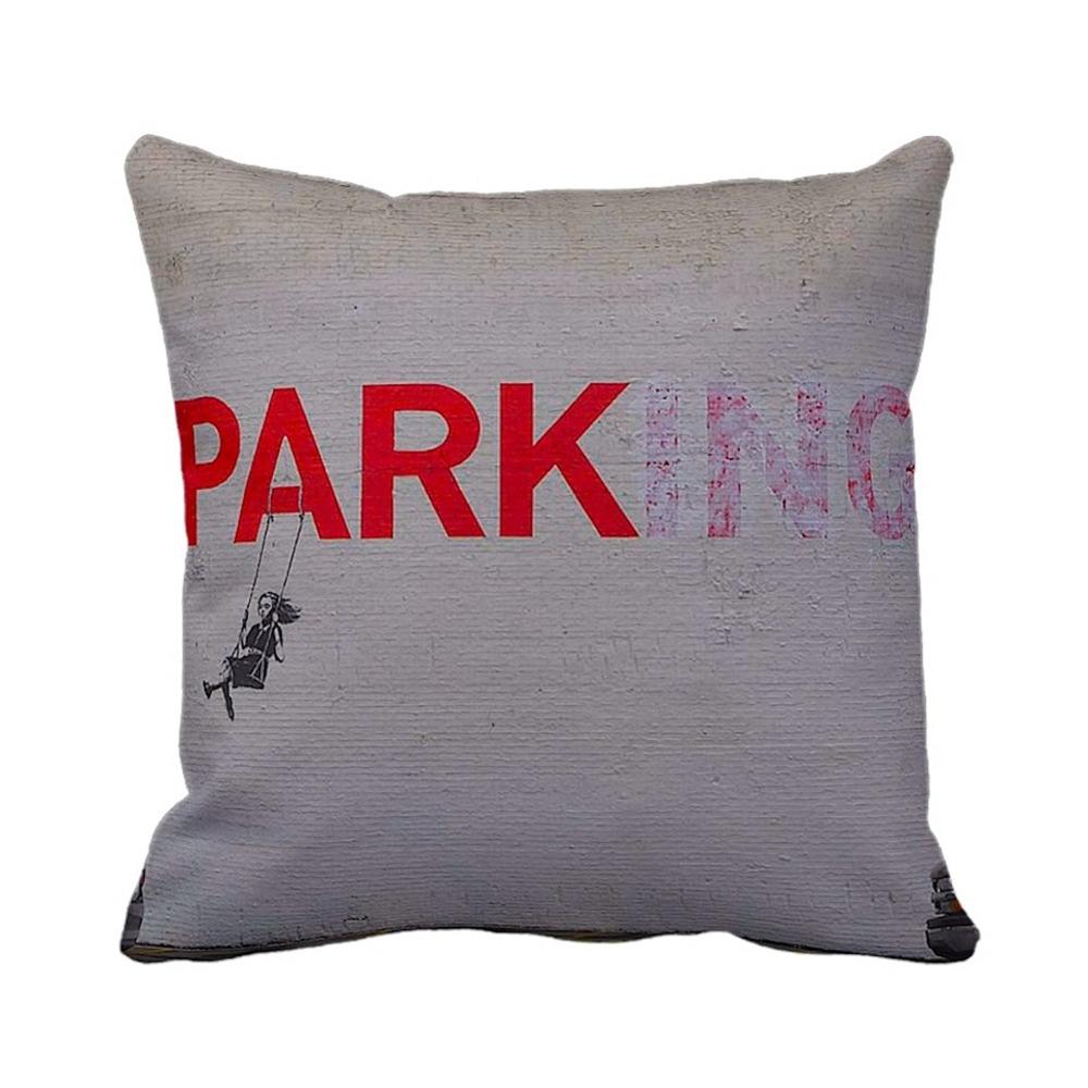 Parking Swing Girl | Banksy Art | iLeesh
